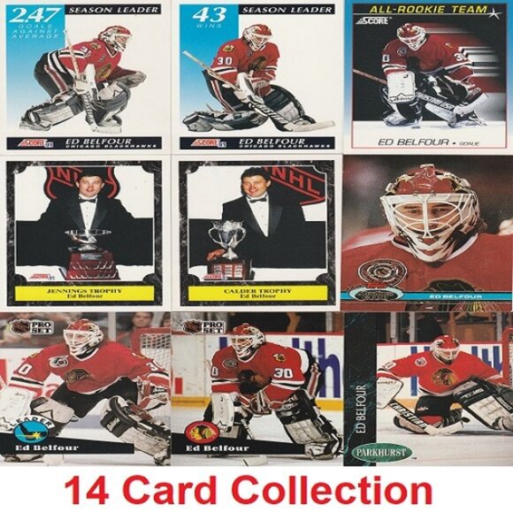 Ed Belfour Hockey Card Collection - Picture 1 of 3